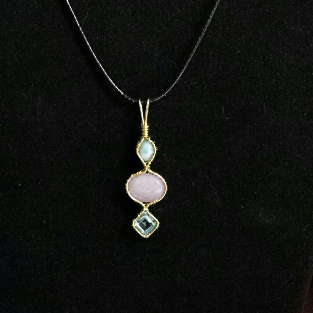 byZoli pendant one-of-a-kind, hand-crafted